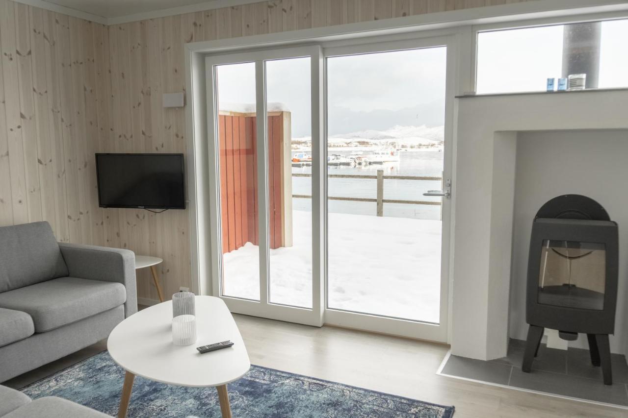 Brand New Nappstraumen Seaview Cabin Gravdal (Vestvagoy) Exterior photo