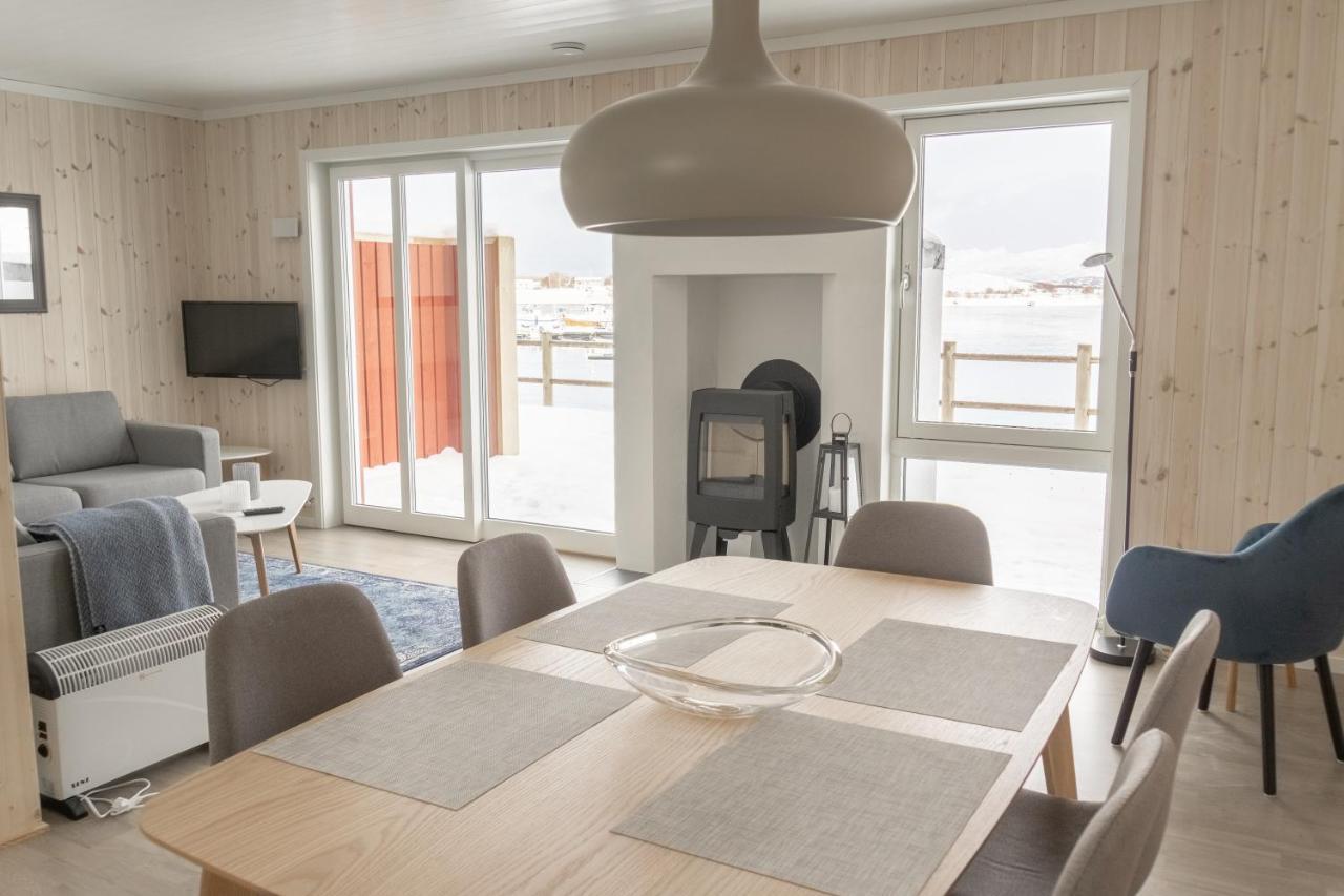 Brand New Nappstraumen Seaview Cabin Gravdal (Vestvagoy) Exterior photo