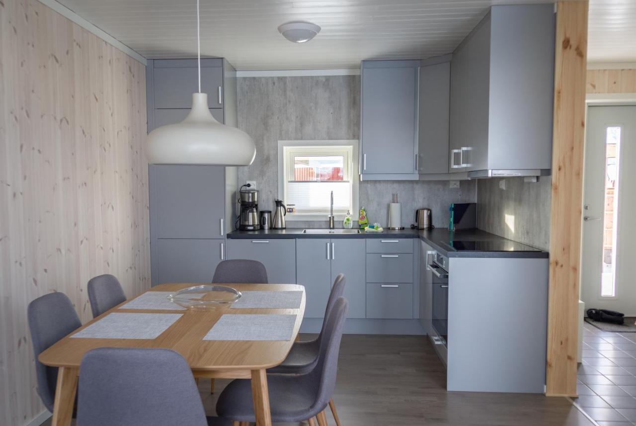 Brand New Nappstraumen Seaview Cabin Gravdal (Vestvagoy) Exterior photo