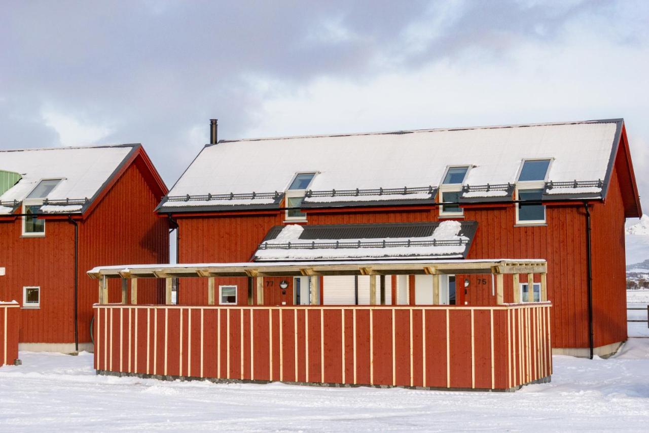Brand New Nappstraumen Seaview Cabin Gravdal (Vestvagoy) Exterior photo