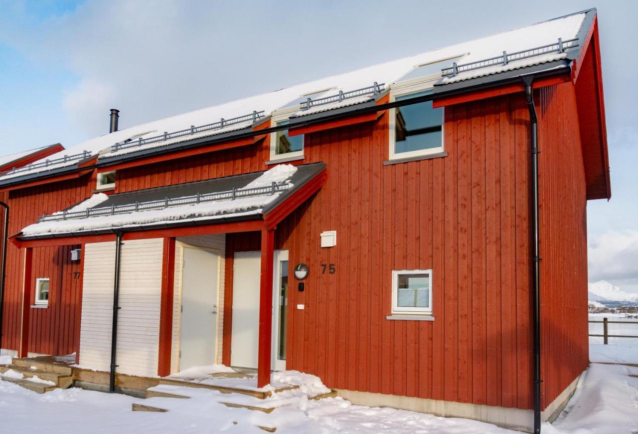 Brand New Nappstraumen Seaview Cabin Gravdal (Vestvagoy) Exterior photo