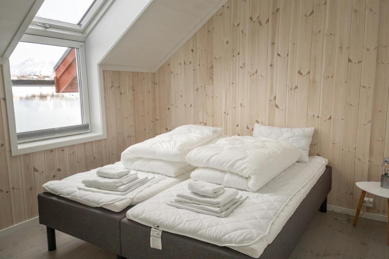 Brand New Nappstraumen Seaview Cabin Gravdal (Vestvagoy) Exterior photo