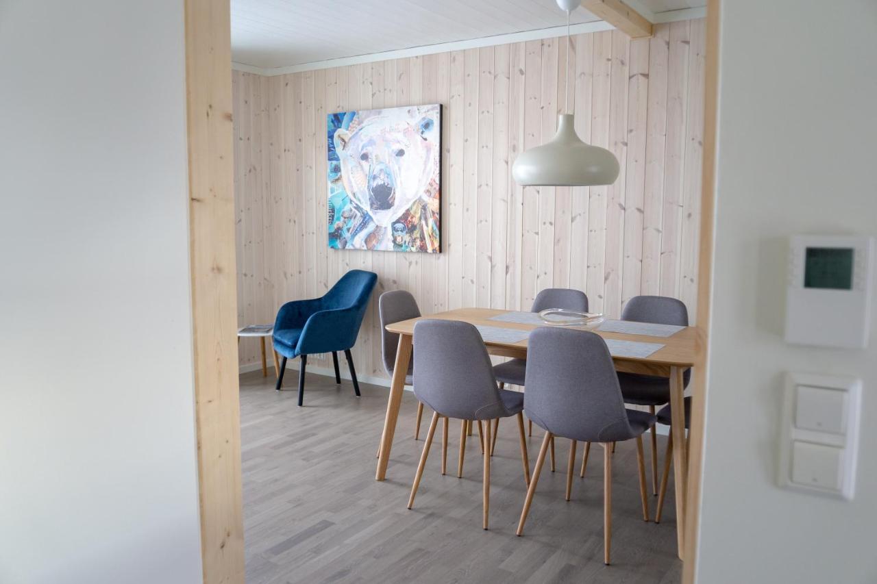 Brand New Nappstraumen Seaview Cabin Gravdal (Vestvagoy) Exterior photo