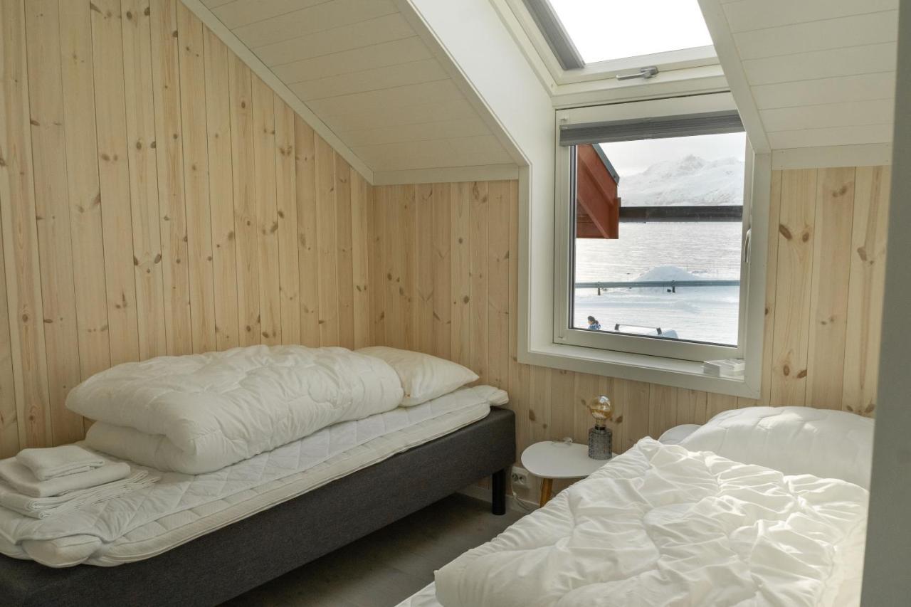 Brand New Nappstraumen Seaview Cabin Gravdal (Vestvagoy) Exterior photo